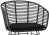 Contemporary Outdoor Black Rattan Dining Chair For Sale - Image 3 of 4