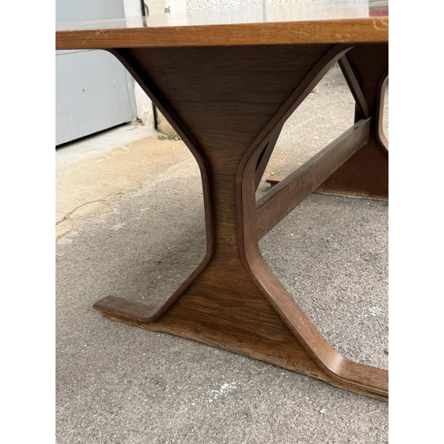 Wood Rosewood Table by Gianfranco Frattini for Bernini, 1960s For Sale - Image 7 of 10