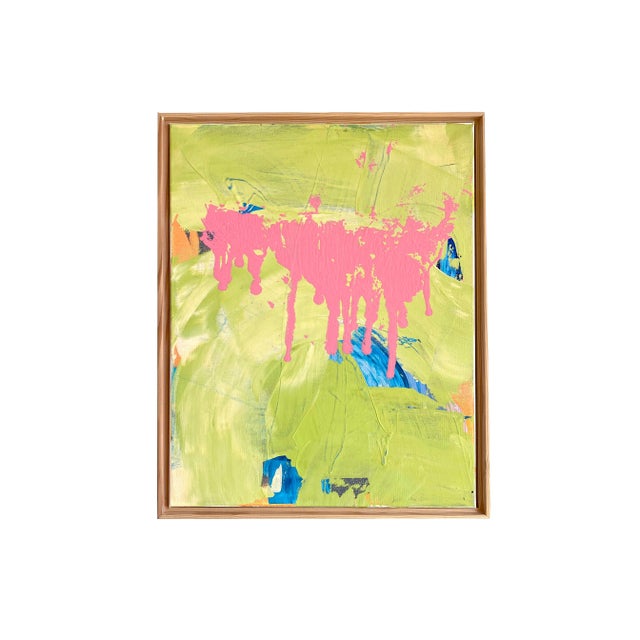 2020s "Beginner's Mind" 2023 Framed Painting by Jessalin Beutler For Sale - Image 5 of 5