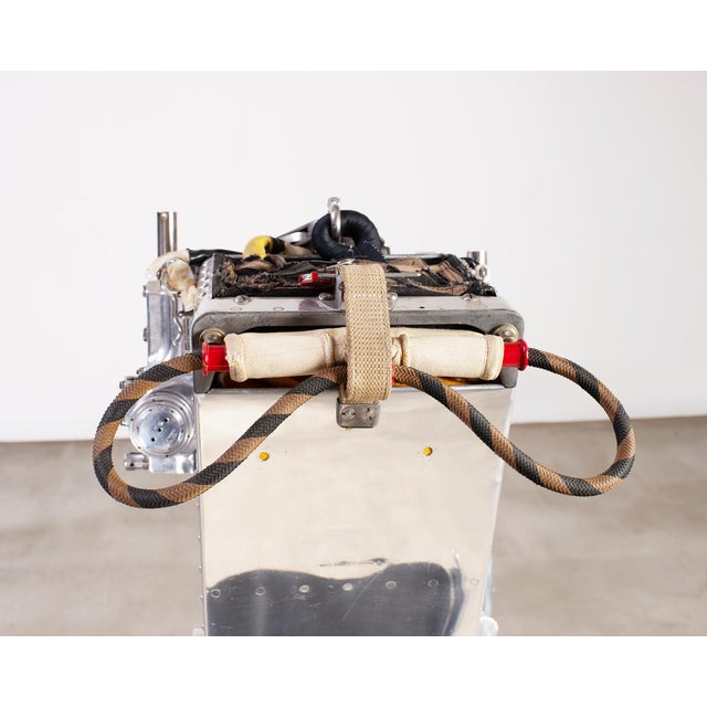 Martin-Baker Mk2 Ejection Seat, Polished Aluminum, Mid-Century Art For Sale - Image 15 of 18