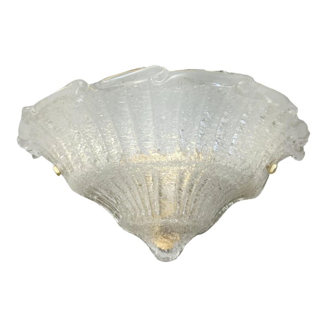 1970s Uplight Graniglia Sconce For Sale