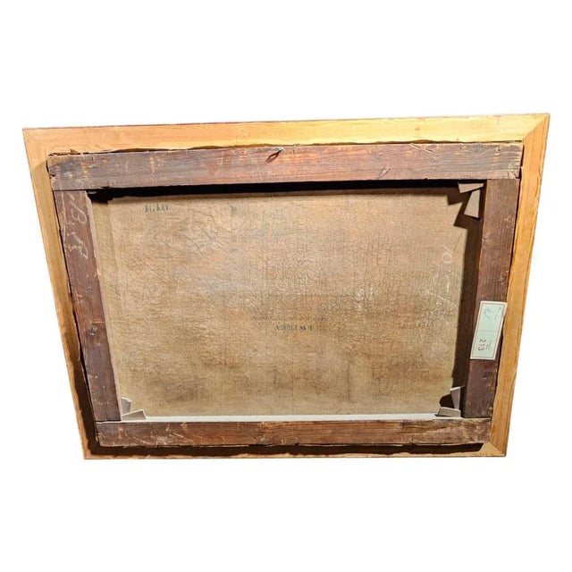 English School Artist, Marine Scene, 1750, Oil on Canvas, Framed For Sale - Image 8 of 12