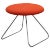 Red Dennie Stool by Nanna Ditzel & Jørgen Ditzel For Sale