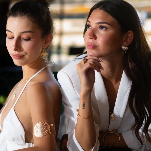 Midnight Owl Sparkling Feather Earrings, A Pair For Sale In Miami - Image 6 of 9