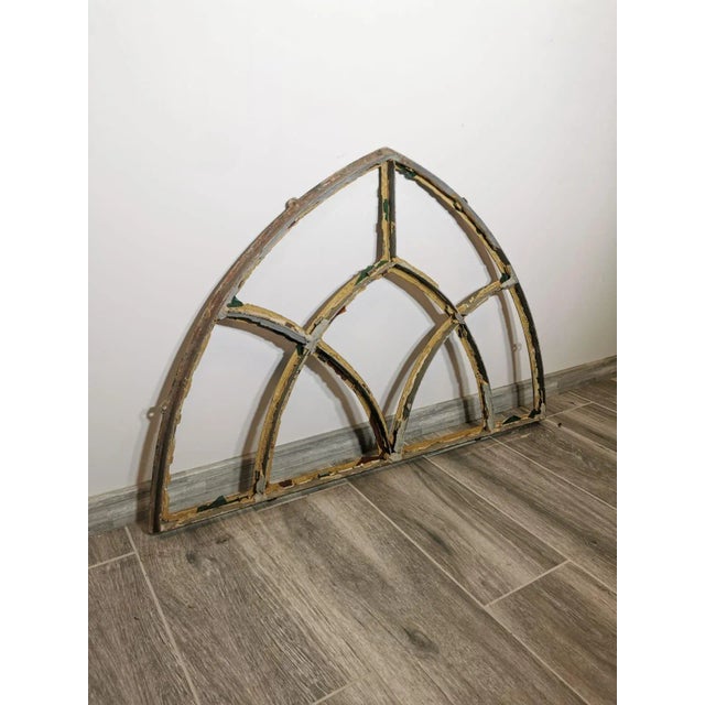 Vintage Lattice Frame in Metal For Sale - Image 3 of 13