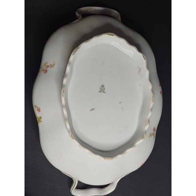 Antique Heinrich and Co. Selb, Bavaria Ranson Porcelain Covered Tureens - Set of 3 For Sale - Image 9 of 16