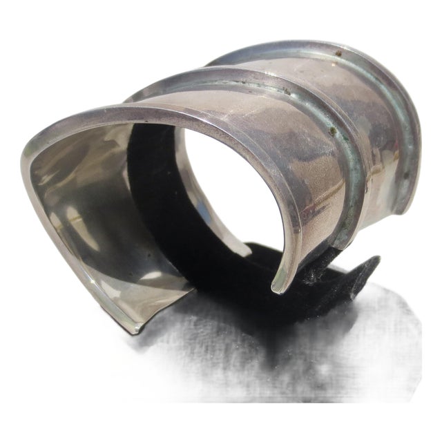 Sterling Silver Cuff by Bartels For Sale