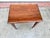 Farmhouse Vintage Solid Walnut Side Table For Sale - Image 3 of 12