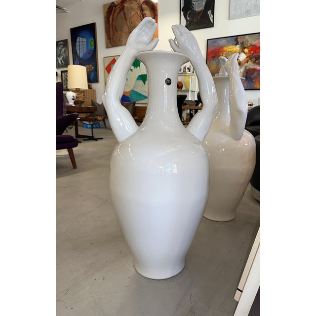 Massive Hand Urns by Pols Potten For Sale - Image 14 of 16
