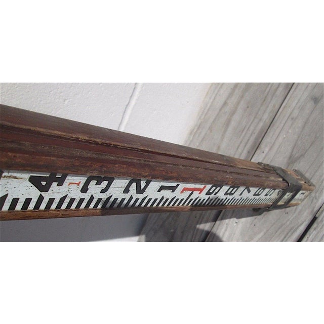 Antique Surveyor's Stick For Sale - Image 5 of 6