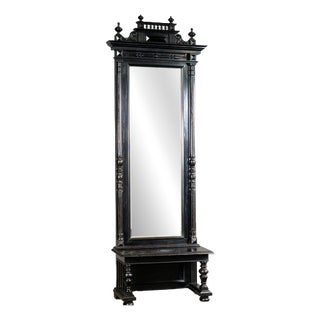 Gründerzeit Wall Mirror, Late 19th Century For Sale