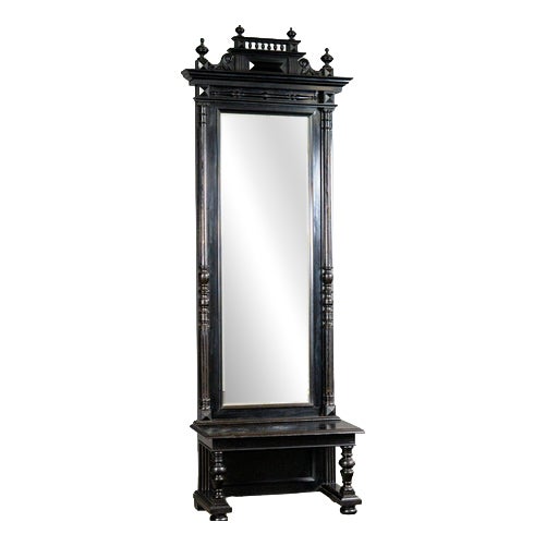 Gründerzeit Wall Mirror, Late 19th Century For Sale