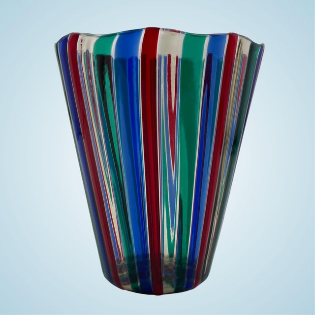 Murano Glass Vase by Gio Ponti for Venini, 1960s For Sale - Image 10 of 10