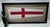 American Nautical Signal Pennant for Numeral "EIGHT" in Frame For Sale - Image 3 of 6