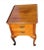 Biggs Furniture Two-Drawer Queen Anne Mahogany Side Table or Nightstand in very good Vintage condition. Measures 20" in...