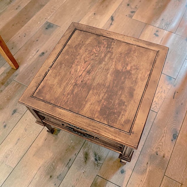 Mid-Century Italian Provincial Style End Table For Sale - Image 10 of 12