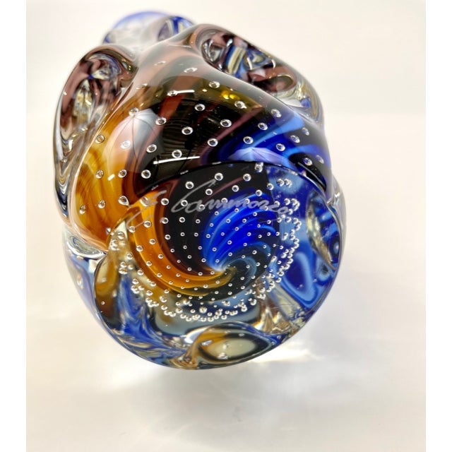 Murano Glass Contemporay Vase For Sale - Image 9 of 10