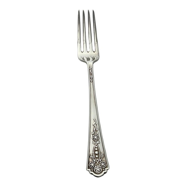 1980s Silver Plated Dinner Fork, Royal York For Sale