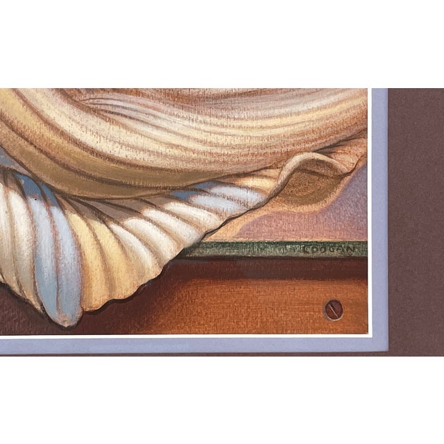 1990s 1990s "Moonlight Silk" Painting by Patric Coogan For Sale - Image 5 of 6