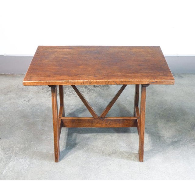 Walnut Desk and Chair, 1700s, Set of 2 For Sale - Image 9 of 18