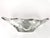 Mid 20th Century Daum France Signed Freeform Clear Crystal Centerpiece Bowl, Mid-Century For Sale - Image 5 of 13