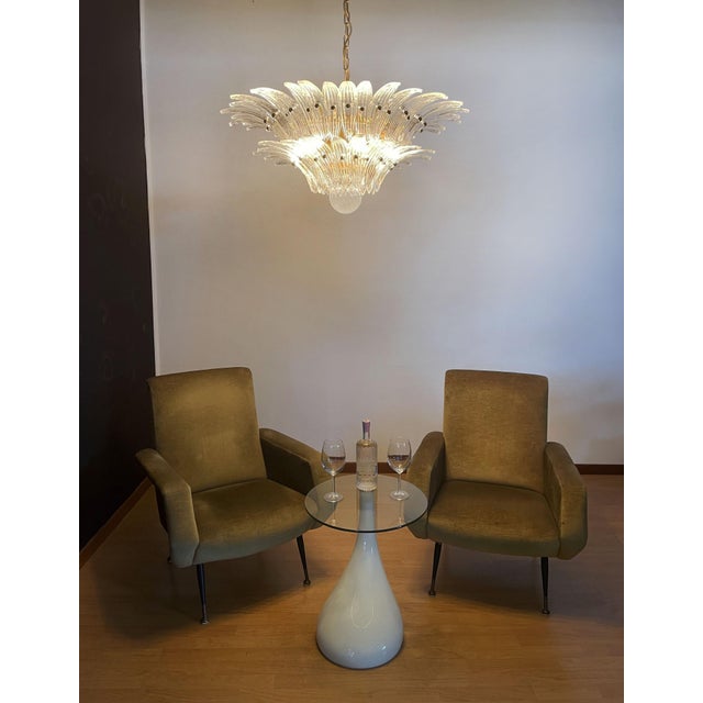 Murano Chandelier in Transparent Glass, 1990s For Sale - Image 10 of 18