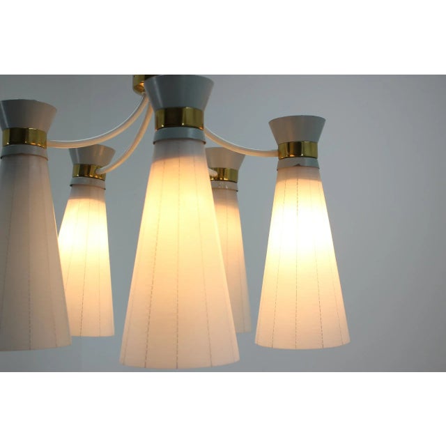Mid-Century Modern Mid-Century Pendant Lamp from Drukov, 1960s For Sale - Image 3 of 7