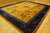 Art Deco 1920s Yellow Field Open Field Medallion Antique Art Deco Chinese Rug For Sale - Image 3 of 11