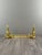 19th Century Louis XVI Gilt Bronze Andirons, 1890s, Set of 3 For Sale - Image 9 of 11