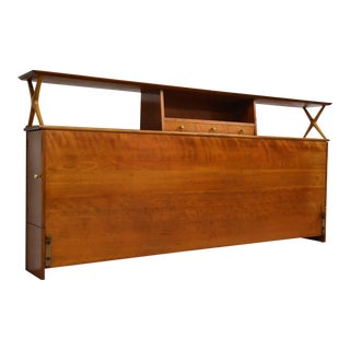 Renzo Rutili Cherry King Headboard For Sale