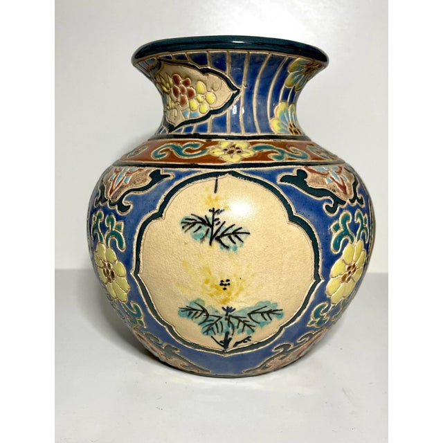 Art Nouveau Vintage Ben Hoa Vase For Sale - Image 3 of 6