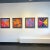 Contemporary Abstract Geometric Acrylic Painting on Canvas by Stanley Dean Edwards For Sale - Image 4 of 4