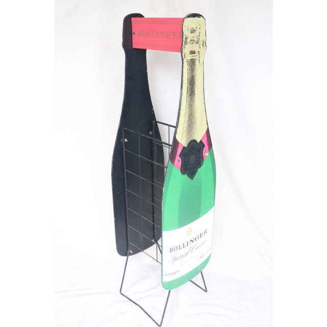 Bollinger Champagne Wine Rack For Sale - Image 9 of 9