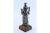 Silver Statuette of Saint Anthony with Wooden Base For Sale - Image 6 of 10