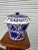 1960s Cherry Jar Vintage Large Ceramic / Blue & White & Ladle -2 For Sale In West Palm - Image 6 of 9