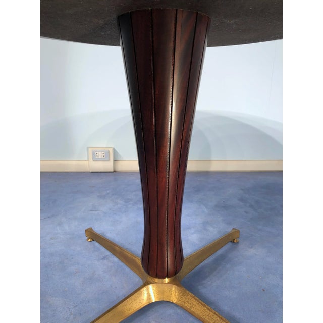 Mid-Century Italian Rosewood Dining Table Attributed to Paolo Buffa, 1950s For Sale - Image 11 of 18