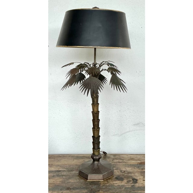E.F. Chapman Vintage Chapman Palm Lamp For Sale - Image 4 of 12