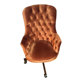 Tufted Swivel Office Desk Chair For Sale