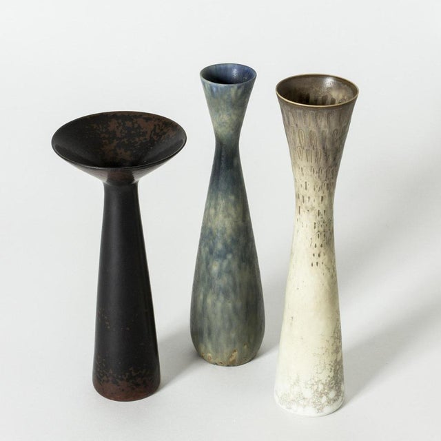 Ceramic Stoneware Vase by Carl-Harry Stålhane for Rörstrand, 1950s For Sale - Image 7 of 8