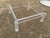 Vintage Mid Century Modern Lucite Glass Top Coffee Cocktail Table For Sale - Image 14 of 18