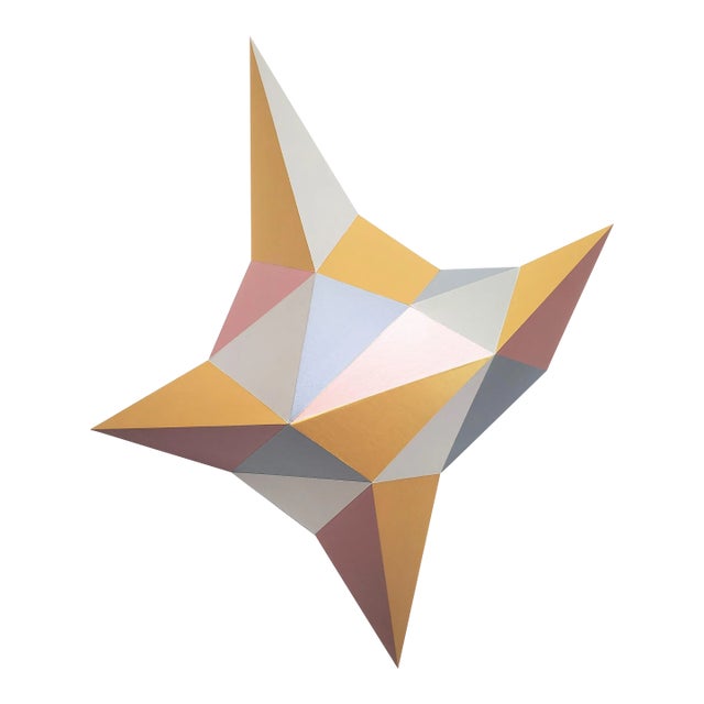 "Mystic Dance #1" Contemporary Geometric Abstract Sculpture by Sassoon Kosian For Sale