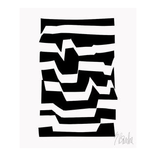 The Potential of the Square No. 7 Fine Art Print 35" X 45" by Liz Roache For Sale