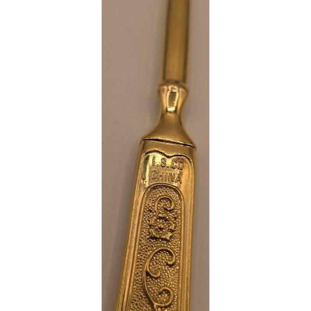 Late 20th Century International Silver Company Vintage Silver Plate Gravy Ladle For Sale In Pittsburgh - Image 6 of 9