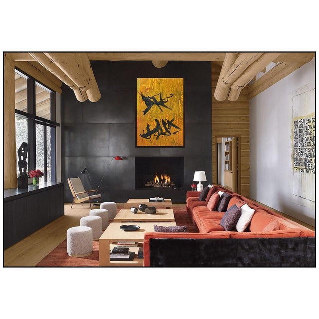 Message us to inquire about custom framing options! (Included for free with every purchase) The artwork here, "Abstract...