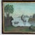 Rare to Market 19th C. Primitive Folk Art Colored Sandpaper Painting of River Scene & Boaters For Sale In New York - Image 6 of 13
