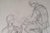 Evelyne Luez, Two Musicians, 20th Century, Pencil on Paper For Sale - Image 6 of 9