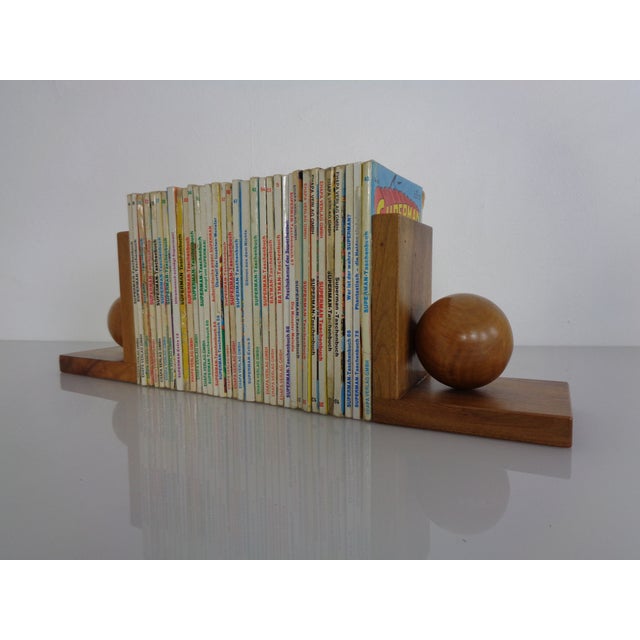 Vintage Wooden Bookends, Germany, 1950s, Set of 2 For Sale - Image 11 of 15