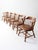 Brown Mid-Century Dinaire Windsor Dining Chairs Set 6 For Sale - Image 8 of 18
