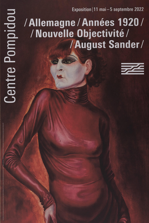 Portrait of the Dancer Anita Barber Poster attributed to Otto Dix