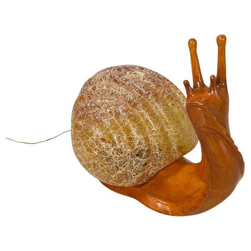 Mid-Century Modern Italian Table Lamp Snail Marzio Cecchi Dimensione Fuoco, 1960s For Sale - Image 17 of 17